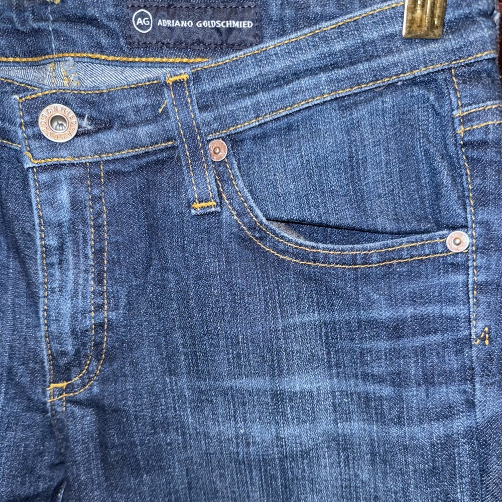 AG Adriano Goldschmied the Stilt cigarette Women’s Skinny Jeans Blue Denim 29 R - Picture 8 of 8